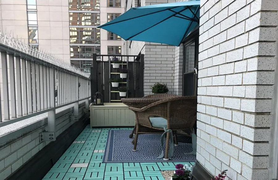 Revitalizing a Balcony Haven: A $35 IKEA Transformation